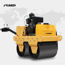 Walk Behind Duplex Drum Vibratory Roller Compactor for Sale